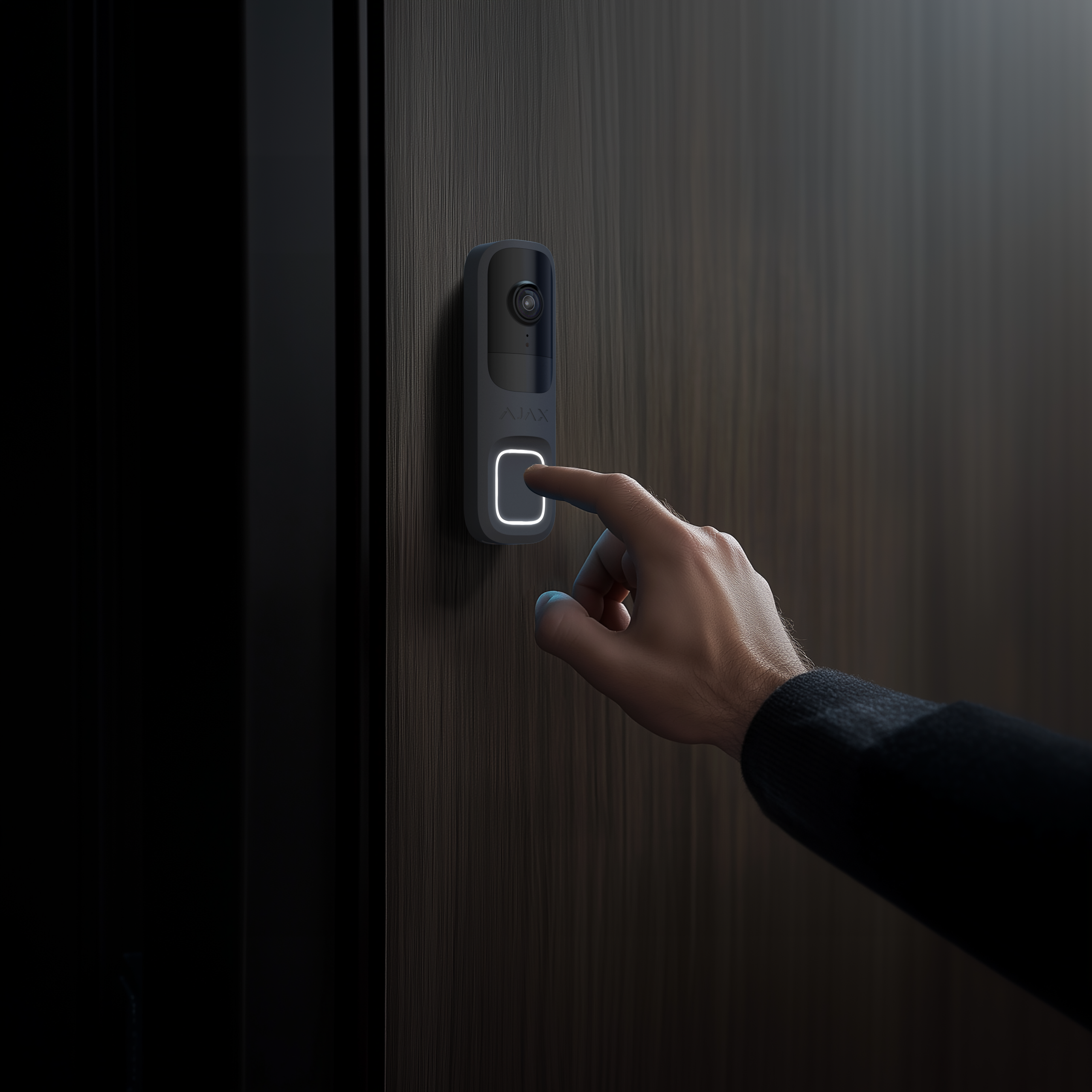 Lifestyle_-_Ajax_DoorBell-door-graphite.png