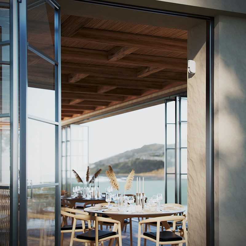 Detector exterior tipo cortina CURTAINOUTDOOR