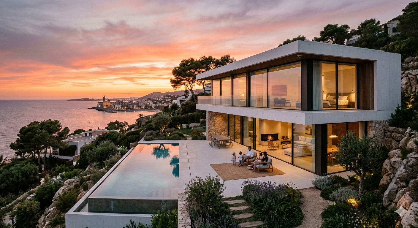 Seguridad Invisible y Alta Protección: El Estándar para Unifamiliares en Castelldefels, Sitges y Gavà Mar